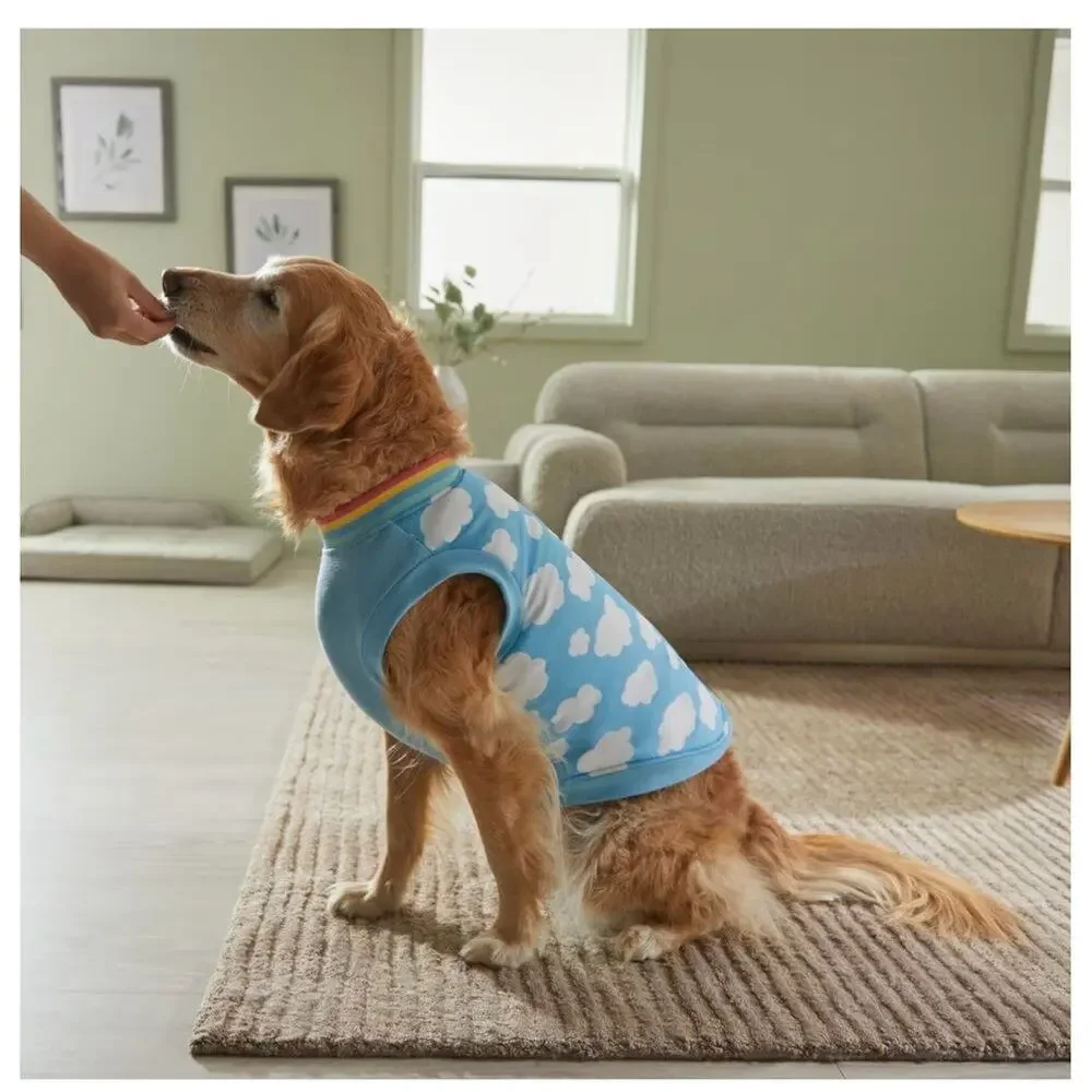 NWOT Wagatude Cloud Print Dog Jacket Sz 3x